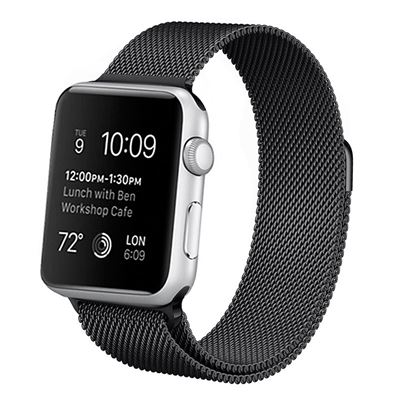 Correa Apple Watch Series 42 / 44 mm Metal Negro - Accesorio smartwatch -  Los mejores precios | Fnac