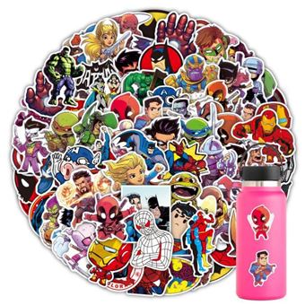 50 stickers para decorar tu habitación Modelo The Avengers - 1