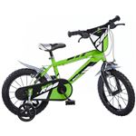 Dinobikes Bicicleta Infantil niños verde 16 pulgada para mtb r88 dino356007