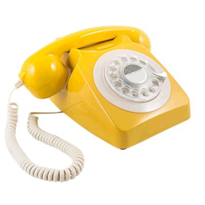 Teléfono azul francés 746
