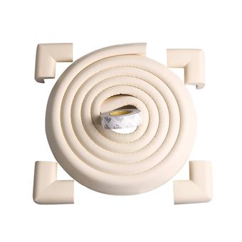 Protectores De Esquinas Y Parachoques De Borde - 2.2 M,Leche blanca