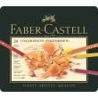Estuche metálico de 24 ecolápices multicolor Faber Castell Polychromos
