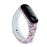 Pulsera de TPU para Xiaomi Mi Band 3 /4, Mariposa rosa_0