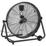 Ventilador de tambor industrial vidaXL negro 60 cm 180 W