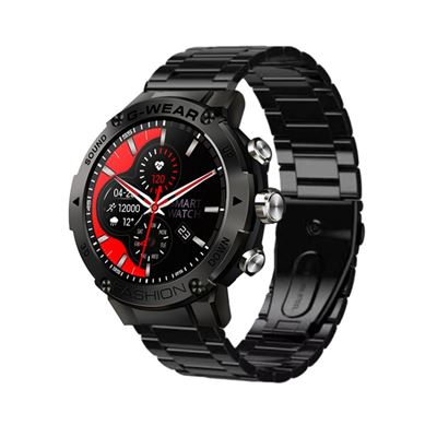 Smartwatch K28h 1.32"" Frecuencia Cardíaca Presión Arterial Oxígeno Noir Trois