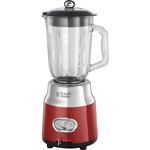 RUSSELL HOBBS 25190-56 - Mezcladora Recipiente de vidrio retro - 1,5 L - 800 W - Rojo