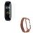 Kit Pulsera Milanese Loop Cierre Magnético + Película Protectora Pantalla Gel Full Cover Xiaomi Mi Band 4 oro Rosa_0