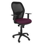 Silla de oficina ergonómica Piqueras y Crespo Modelo Jorquera tejido Bali morado 5