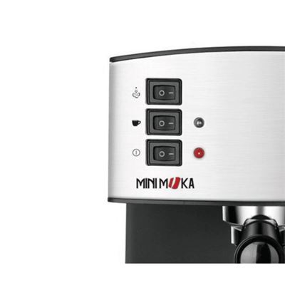 Cafetera Espresso Mini Moka CM-1821 5bar 1,6L 850W Inox - Expresso