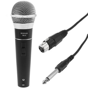 Micrófono dinámico para karaoke y conferencias BeMatik 80-12500 Hz