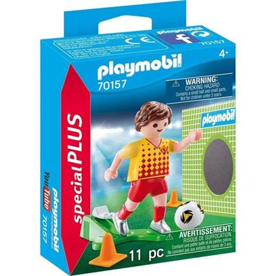 Playmobil 70157 - Jugador De Fútbol Y Porteria