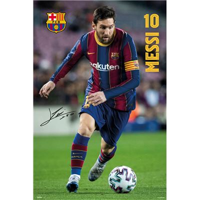 Poster Fc Barcelona 2020/2021 Messi