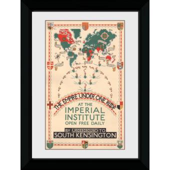Fotografia enmarcada Transport For London Empire Under One Roof 60x80cm