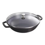 Staub Wok 30 cm negro hierro fundido 1312923