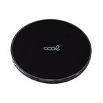 Cargador Dock Base en Negro Inalámbrico Qi Universal para Smartphones (Carga Rápida)