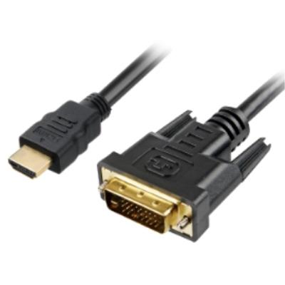 Sharkoon Negro Adaptador 1M, Hdmi/Dvi-D 1M Hdmi Dvi-D Adaptadores