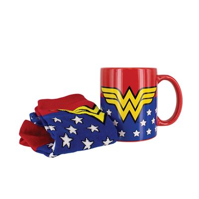 Set Taza Y Calcetines Dc Comics Wonder Woman