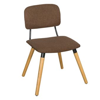 Sillas de Comedor Modernas SoBuy FST54-BR con Respaldo H81cm marrón ... Sillas de Comedor Modernas SoBuy FST54-BR con Respaldo H81cm marrón ...