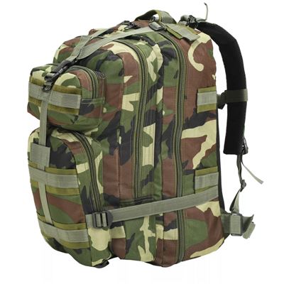 Mochila Militar Vidaxl 50 L Camuflaje