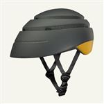 Closca Casco De bicicleta para adulto plegable helmet loop. y patinete eléctricoscooter mujer hombre unisex. graphitemustardl
