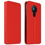 Funda Nokia 5.3 libro billetera Rojo