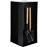 Leñero con herramientas Esschert Design, chimenea Acero Negro FF407_0
