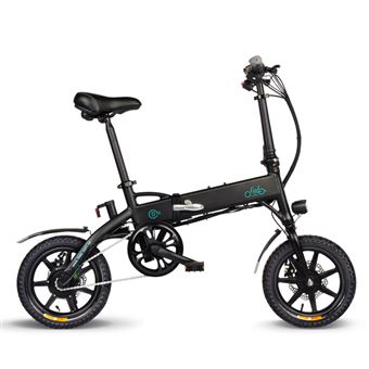 Bicicleta eléctrica FIIDO D1 14 pulgadas Rueda 7.8Ah 36V 250W Negro