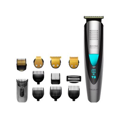 Máquina De Afeitar Eléctrica Cecotec Bamba Precisioncare Pro Ipx7, Gris