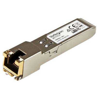 Módulo Transceptor sfp de Cobre Rj45 - Compatible con HP J8177c - Transceptor de red (sfp, Plata, Aluminio, Minigbic, Ieee 802.3ab, ce, Fcc)