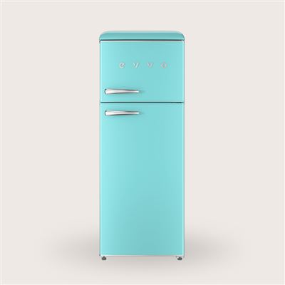 Frigorífico 2 Puertas Evvo F45 215l Azul Pastel E