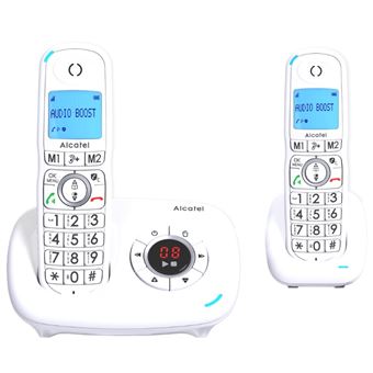 Teléfono inalámbrico para mayores Alcatel XL585 Voice Duo para personas  mayores - Teléfono inalámbrico - Los mejores precios