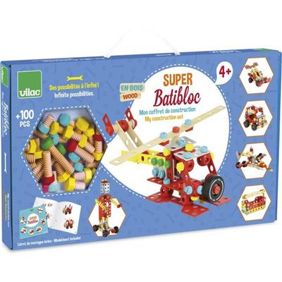 Vilac Caja De Construcción Super Batibloc - Imagen 2