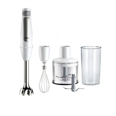 Batidora De Mano Braun Minipimer Mq7035i Sistema Easy Click 1.000w 600ml Blanco