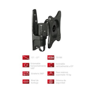 Soporte Tv Pared Fonestar Stv-651n 10"-23" 15kg Max