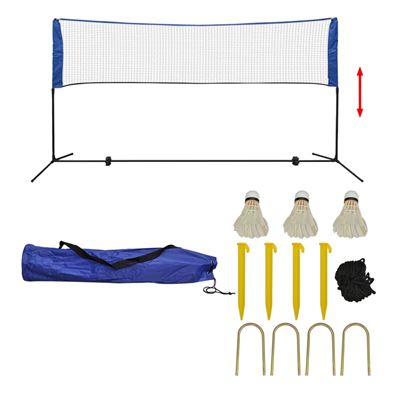 Vidaxl Red De Bádminton Con Volantes 300x155 Cm