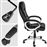 Silla de oficina con doble acolchado, Negro_2