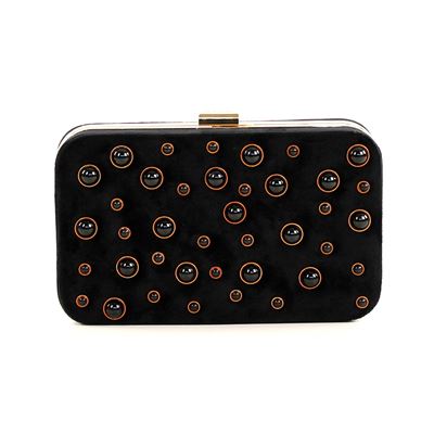 Bolso clutch El Caballo, Negro Aramal