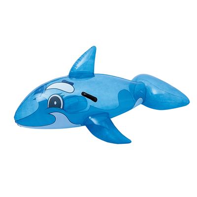 Mibricotienda Piscinas Colchoneta inflable ballena azul 118x72 cm+3 años 41037 hinchable bestway 41036 jumbo jr. figura para baño infantil diseño