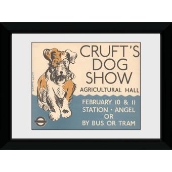 Fotografia enmarcada Transport For London Crufts 60x80cm