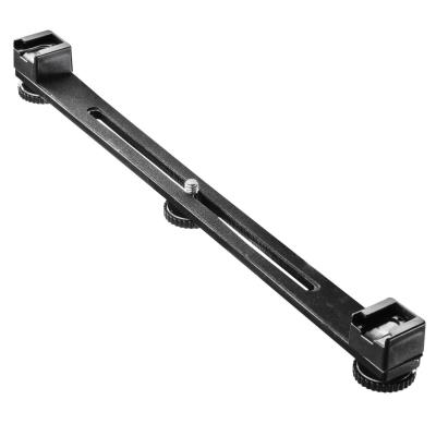 Walimex Auxiliary Bracket 2-fold For Video Light - Kit De Sujección (105 G, 20 Mm, 300 Mm, 30 Mm, Negro, Aluminio...