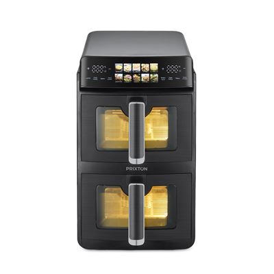Freidora De Aire Prixton Cook Organics Vertical - 10l - 2600w Negro