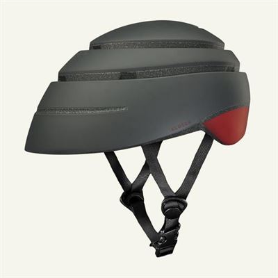 Casco Closca Loop, Graphite/Red wine/L