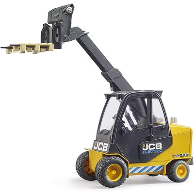 Jcb Carretilla Elevedora Teletruk Con Palé Bruder 02512
