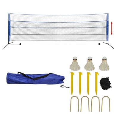 Vidaxl Red De Bádminton Con Volantes 500x155 Cm