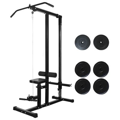 Máquina De Musculación Vidaxl, Discos De Peso 40 Kg