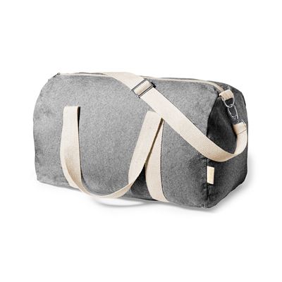 Bolso De Viaje Dam Línea Nature En Suave Material 100% Algodón Orgánico Negro