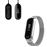 Kit Pulsera Milanese Loop Cierre Magnético + Cargador Usb Charger Xiaomi Mi Band 4 Cinza_0