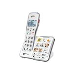 Teléfono fijo inalámbrico XL 585 Voice Duo Alcatel Garantía de 2 años