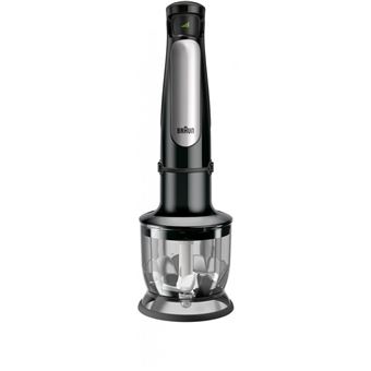 Batidora de mano Braun Minipimer MQ7087X Sistema Easy Click 1.000 W 1.500ml  Negro - Robots de cocina - Los mejores precios