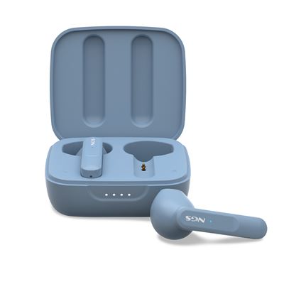 Auricular Inalámbrico Ngs Artica Move Rain Bluetooth 28hr De Batería Control Táctil Azul